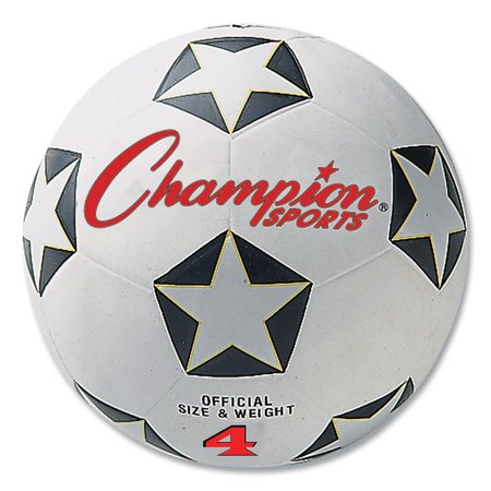 Champion Sports Soccerball, Size 4, Assorted SRB4